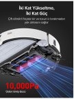 Roborock S8 Maxv Ultra Akıllı Robot Süpürge Beyaz