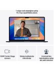 Apple MacBook Air M4 16GB 256GB SSD macOS 15" Taşınabilir Bilgisayar Gece Yarısı MW1L3TU/A