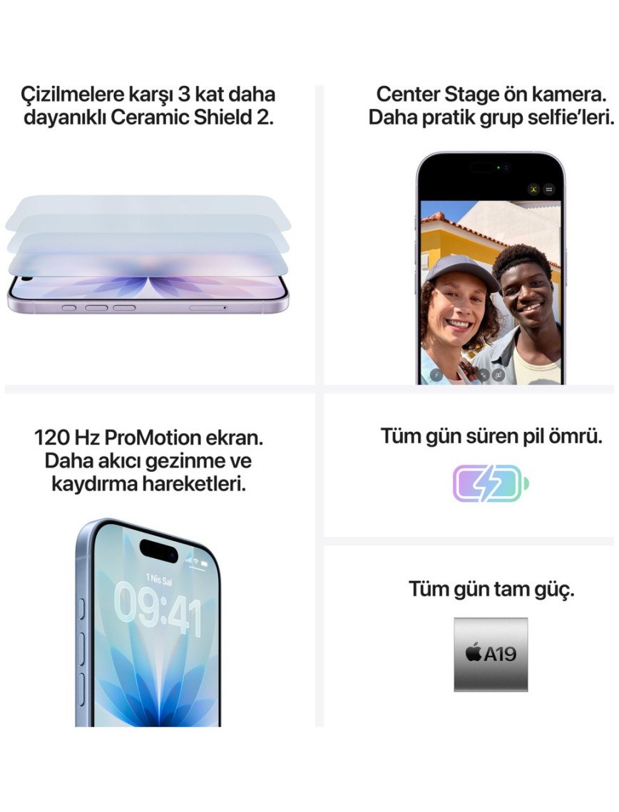 Apple iPhone 17 512 GB Siyah